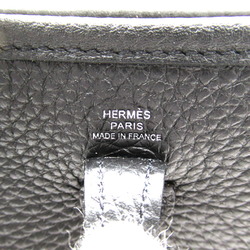 Hermes HERMES Evelyn TPM (16) Amazon Shoulder Bag Calf (Cowhide) Taurillon Clemence Women's Black