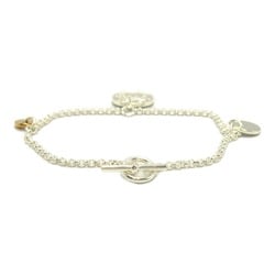 Hermes HERMES Exlibris PM Bracelet Silver 925 K18PG (Pink Gold) Women's Gold