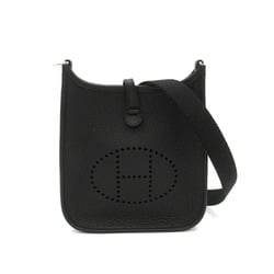 Hermes HERMES Evelyn TPM (16) Amazon Shoulder Bag Calfskin (Cowhide) Taurillon Clemence Women's Black