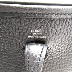 Hermes HERMES Evelyn TPM (16) Amazon Shoulder Bag Calfskin (Cowhide) Taurillon Clemence Women's Black