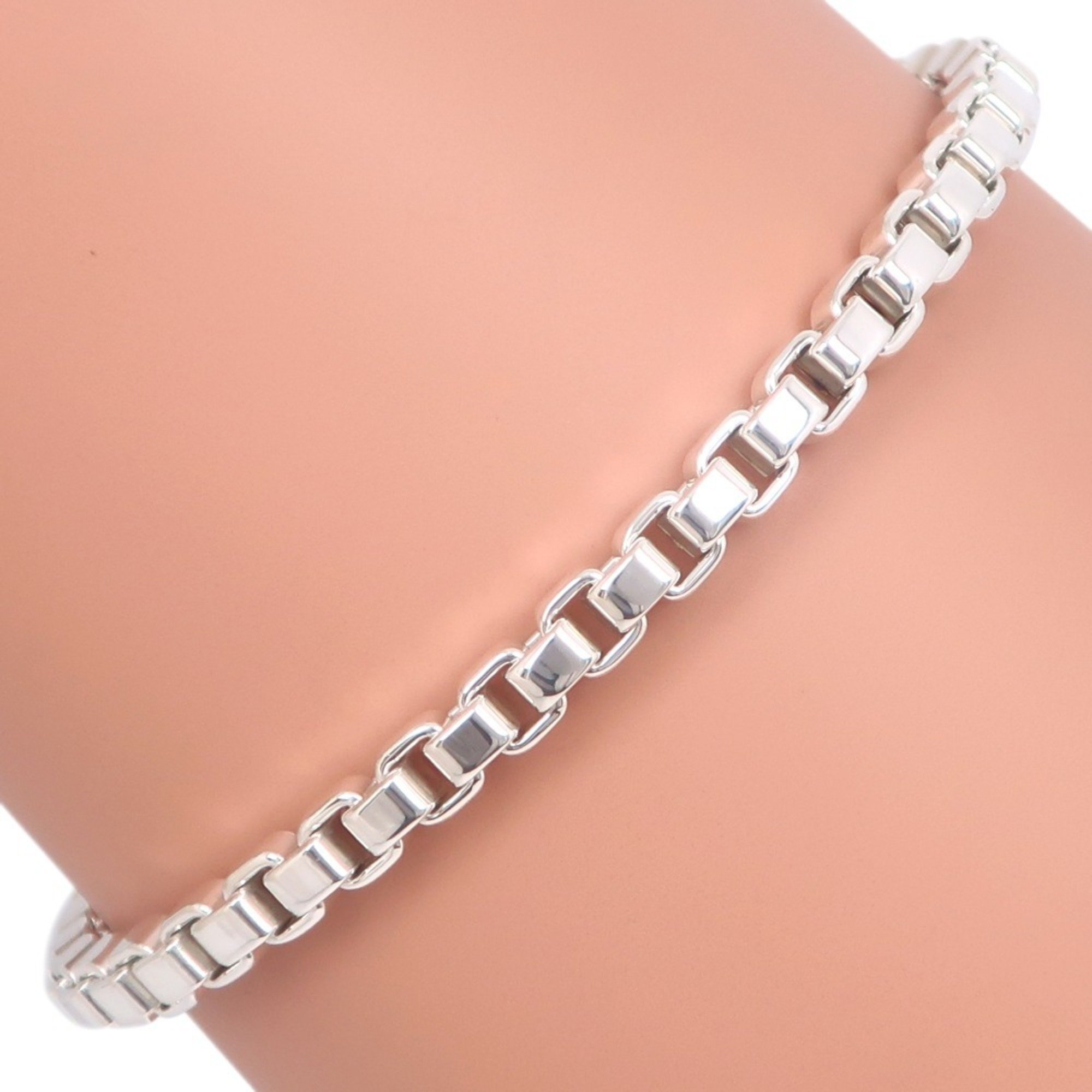 Tiffany TIFFANY&Co. Venetian Bracelet Silver 925 Approx. 15.2g Women's