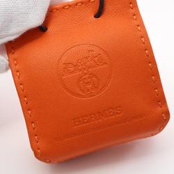 Hermes HERMES Sac Orange Charm Anjou Milo Veau Swift Women's