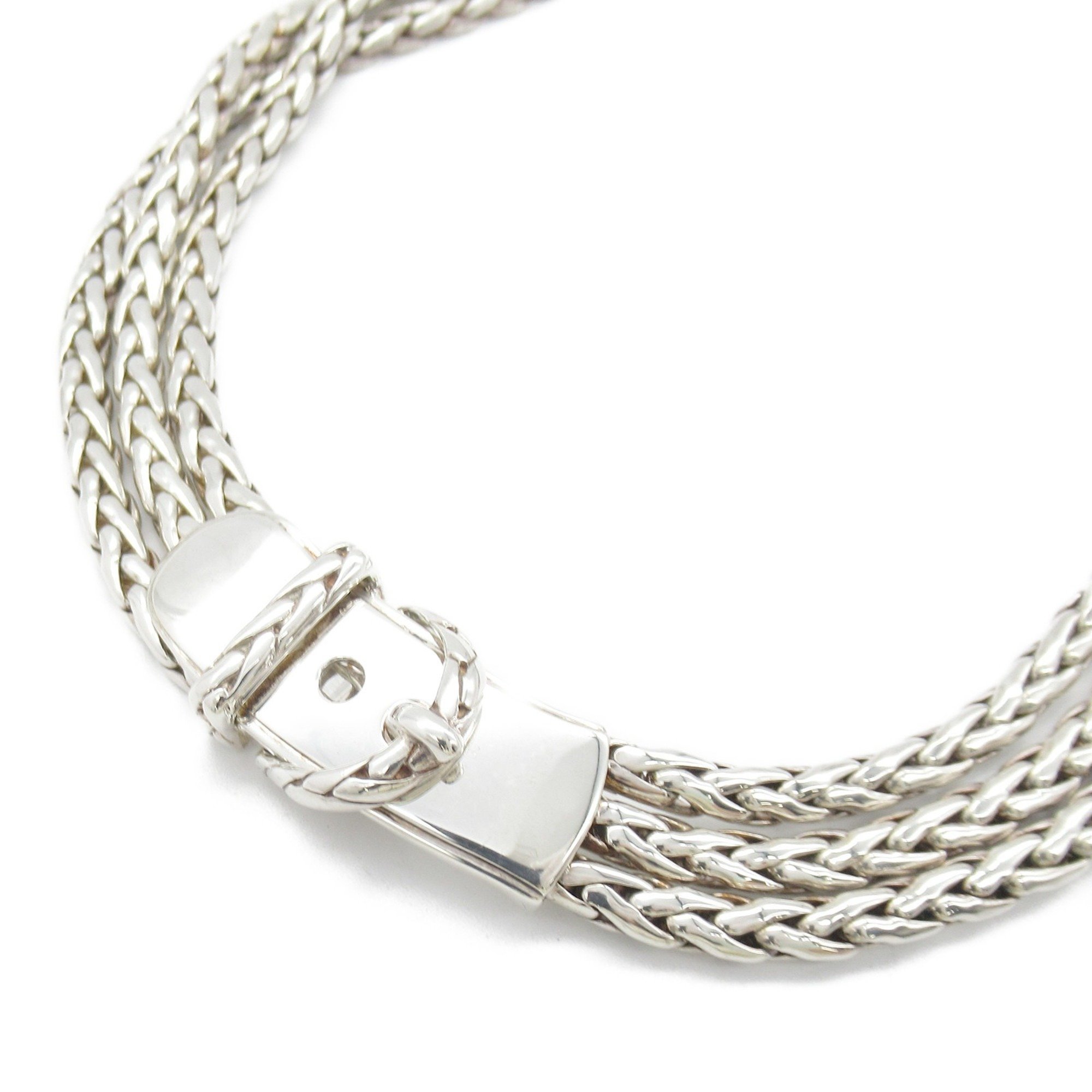 Hermes Diane Necklace, Silver 925, Women's,