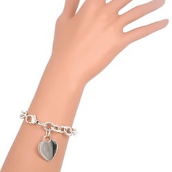 Tiffany TIFFANY & Co. Return to Bracelet Heart Silver 925 Approx. 29.8g Women's