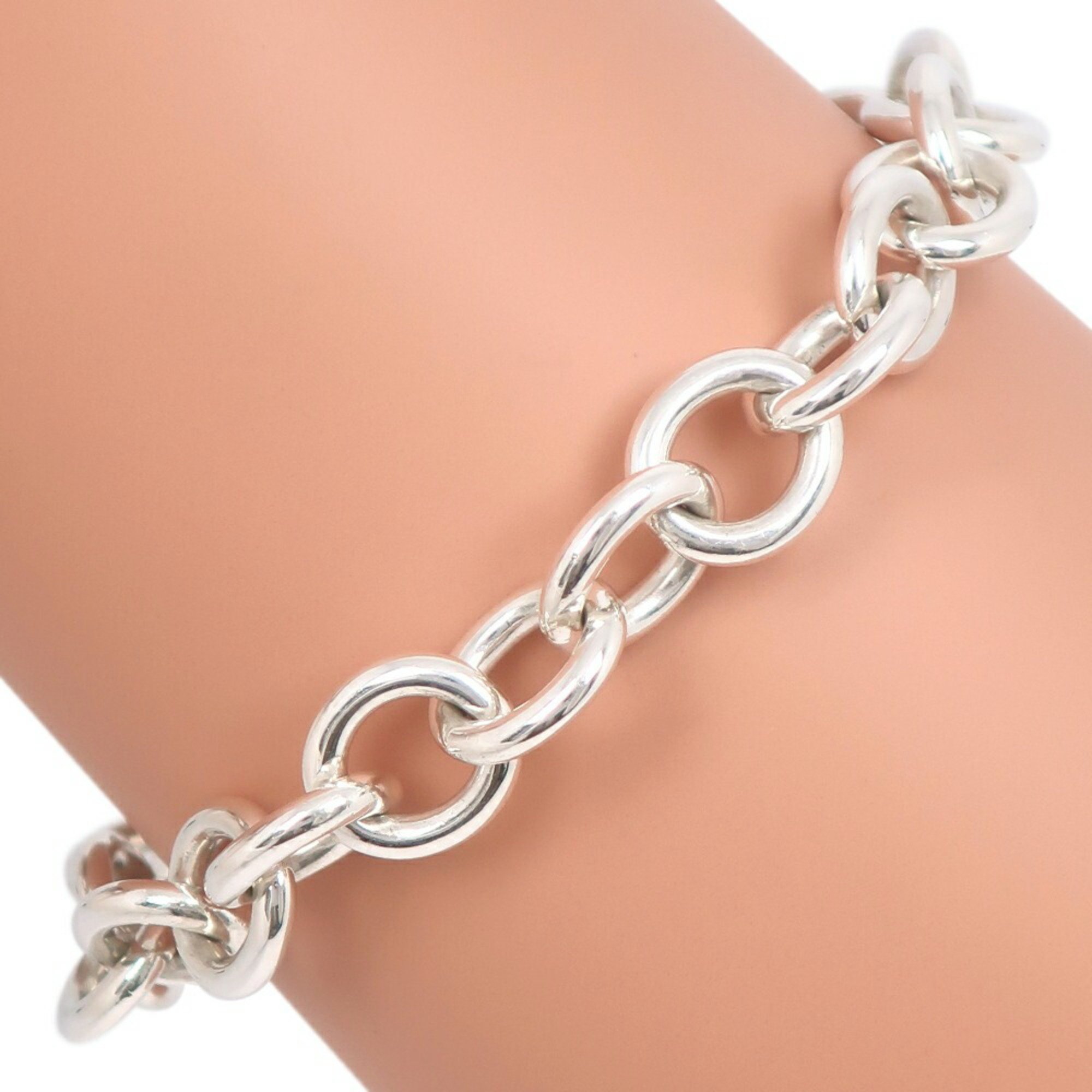 Tiffany TIFFANY & Co. Return to Bracelet Heart Silver 925 Approx. 29.8g Women's