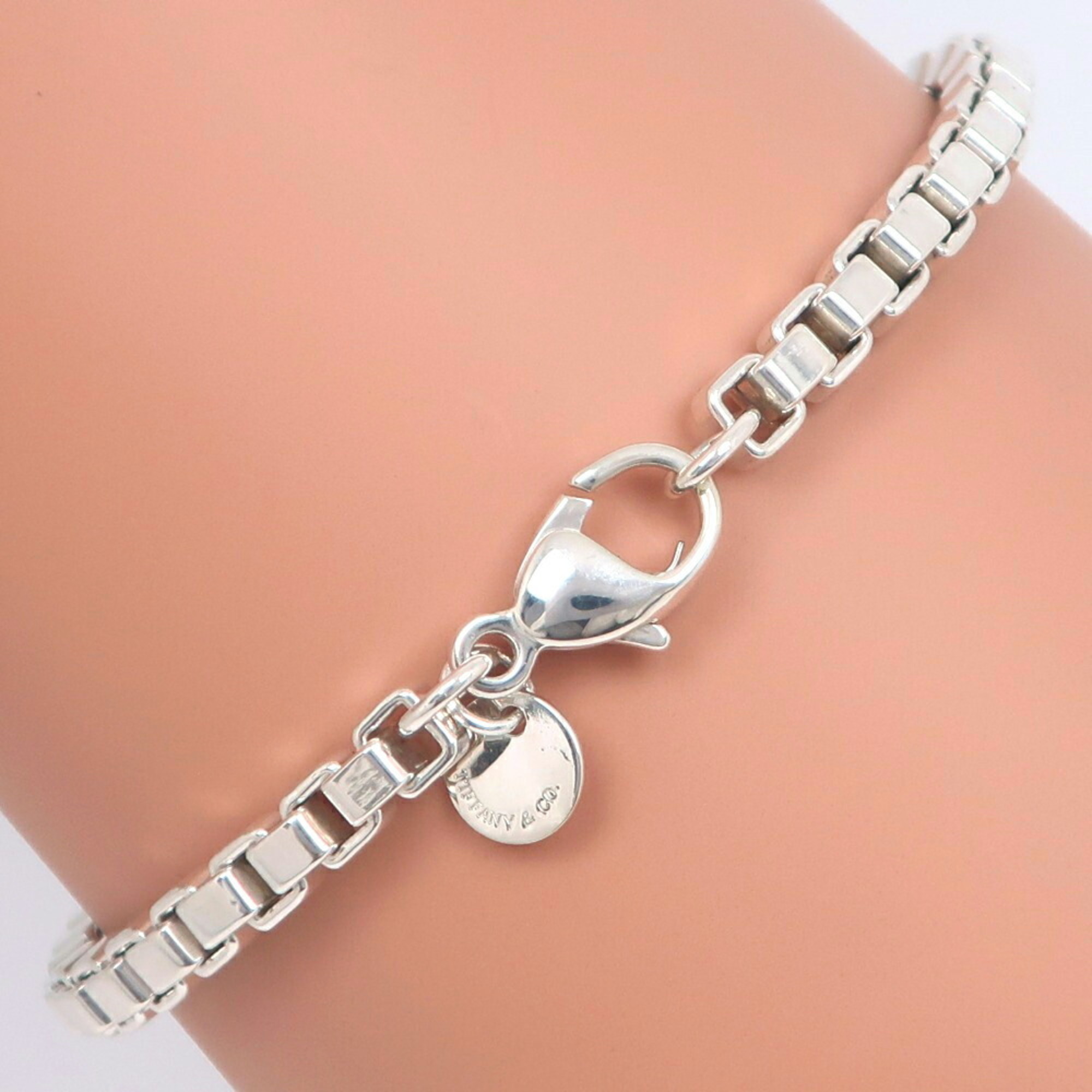 Tiffany TIFFANY&Co. Venetian Bracelet Silver 925 Approx. 16.0g Unisex