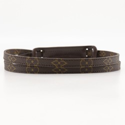 LOUIS VUITTON Shoulder Strap Monogram Canvas Brown Unisex