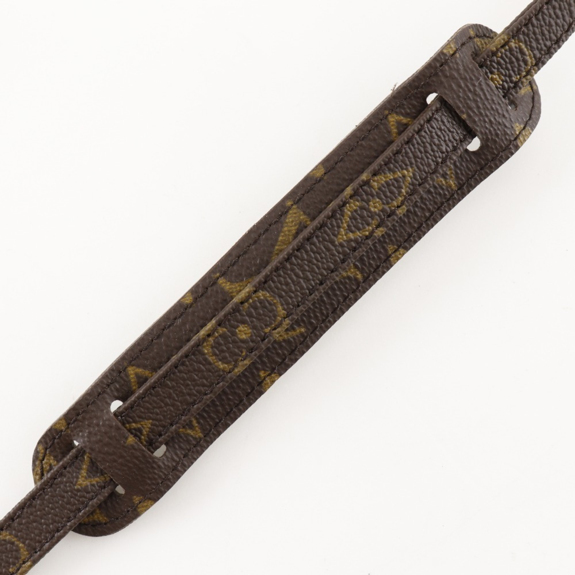 LOUIS VUITTON Shoulder Strap Monogram Canvas Brown Unisex