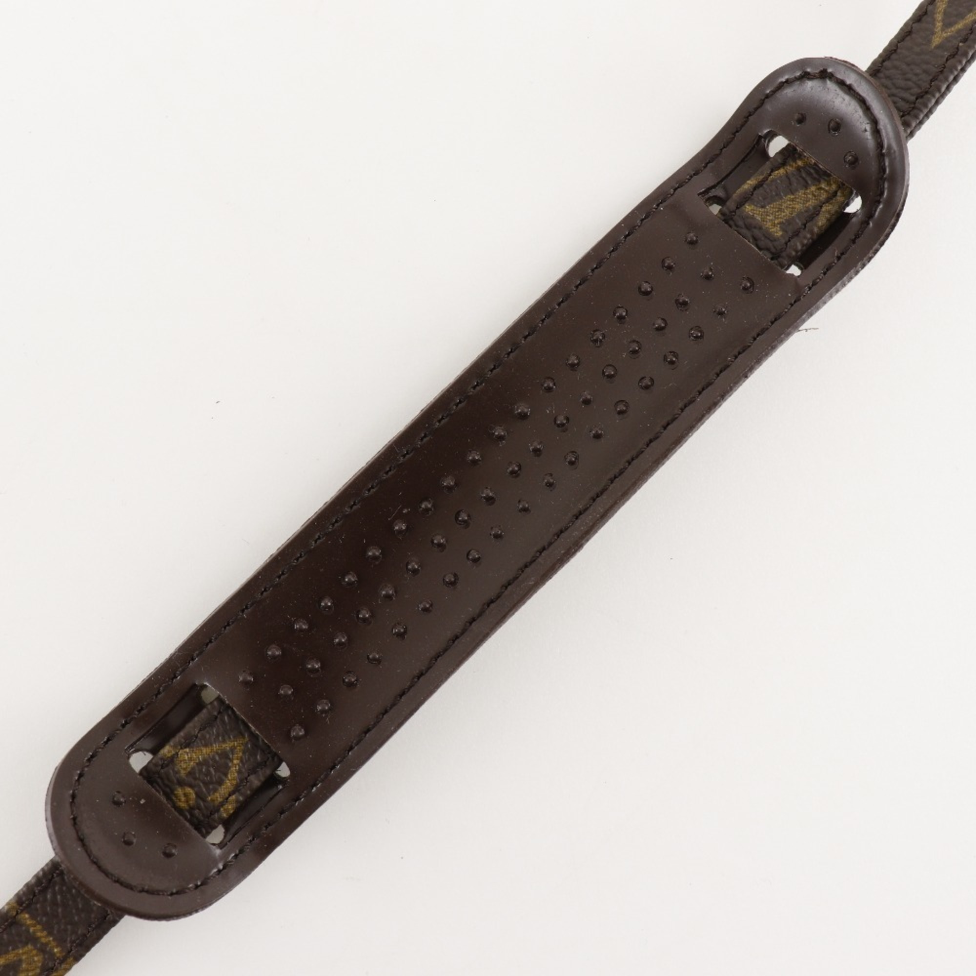 LOUIS VUITTON Shoulder Strap Monogram Canvas Brown Unisex