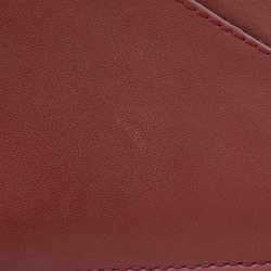 Berluti Clutch Bag Calf Bordeaux A5 Snap Button Men's