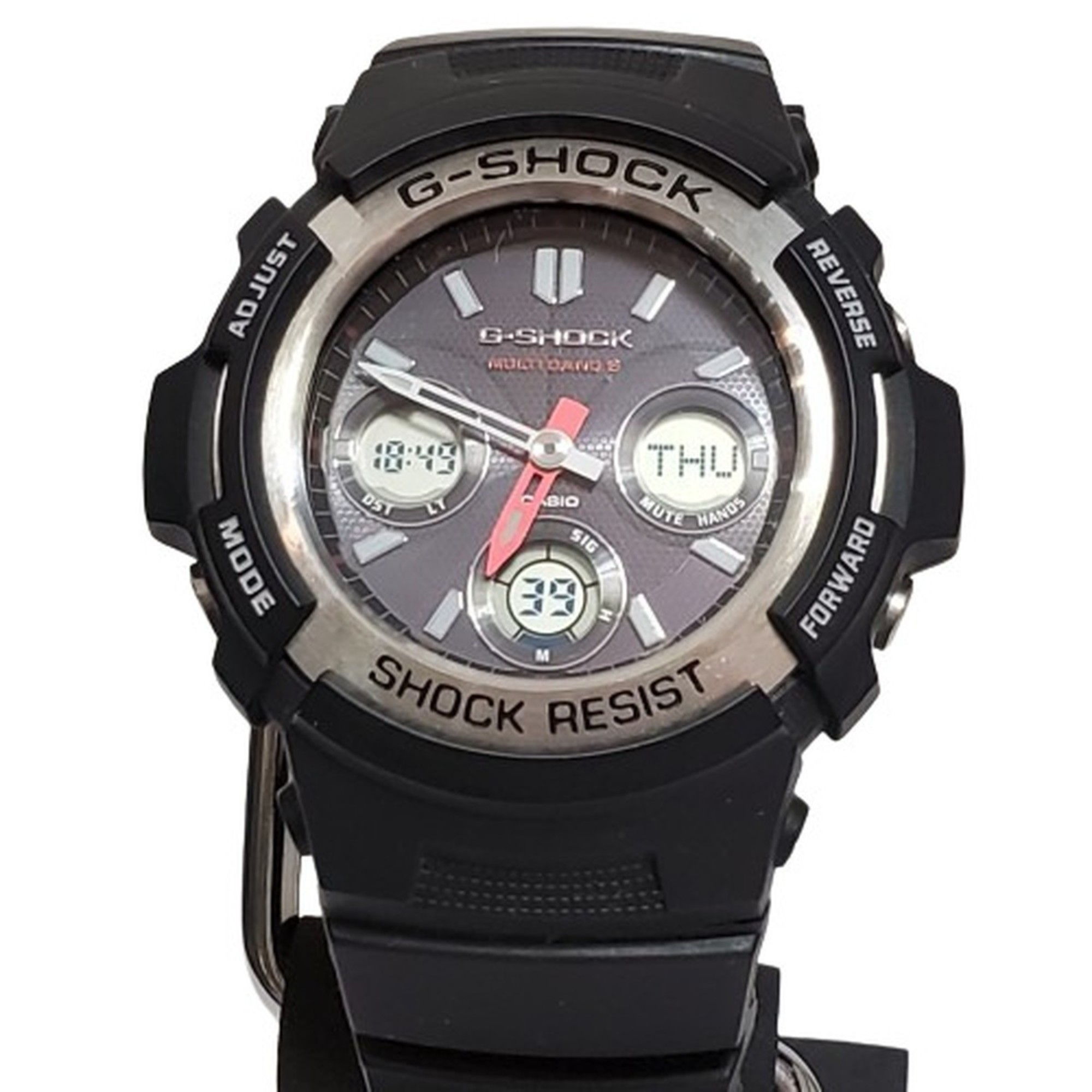 G-SHOCK CASIO Casio Watch AWG-M100 Analog-digital Digital-analog Tough Solar Radio Black Kaizuka Store