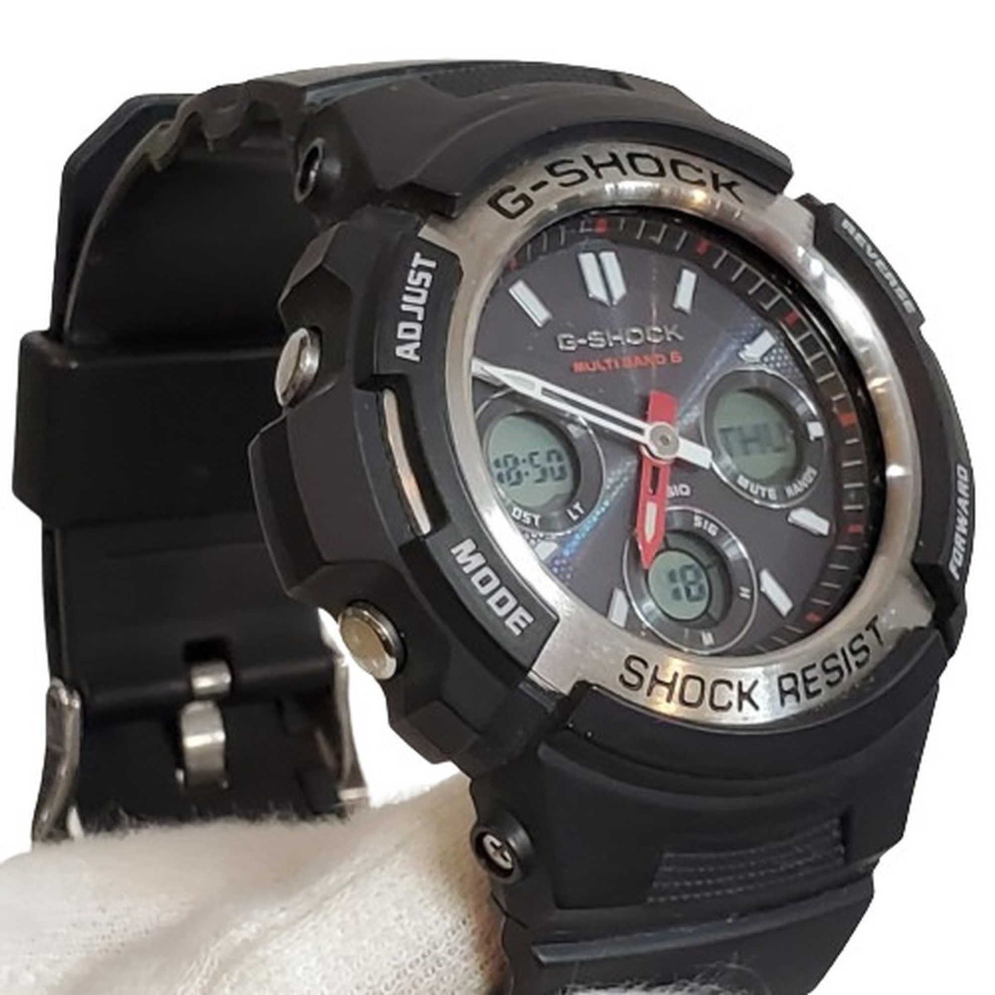 G-SHOCK CASIO Casio Watch AWG-M100 Analog-digital Digital-analog Tough Solar Radio Black Kaizuka Store