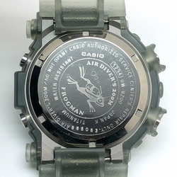 G-SHOCK CASIO Watch DW-8200MS-8T FROGMAN MEN IN SME Frogman Men in Smoke Gray Skeleton Titanium Case Mikunigaoka Store