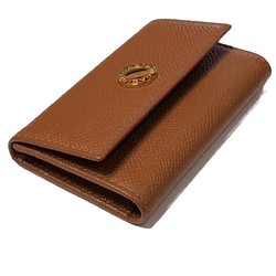 BVLGARI Bulgari Classico 6-key case, leather, for men and women, brown, accessories, Kaizuka store