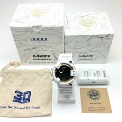 G-SHOCK CASIO Watch GW-8201K-7 Irukuji 2024 Collaboration 30th Anniversary Model Love The Sea And Earth Tough Solar White x Gold Mikunigaoka Store