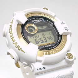 G-SHOCK CASIO Watch GW-8201K-7 Irukuji 2024 Collaboration 30th Anniversary Model Love The Sea And Earth Tough Solar White x Gold Mikunigaoka Store