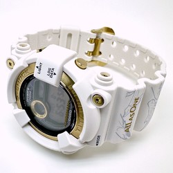 G-SHOCK CASIO Watch GW-8201K-7 Irukuji 2024 Collaboration 30th Anniversary Model Love The Sea And Earth Tough Solar White x Gold Mikunigaoka Store