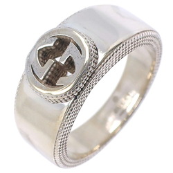 Gucci Interlocking G size 12.5 ring, 925 silver, approx. 8.5g, G, for women