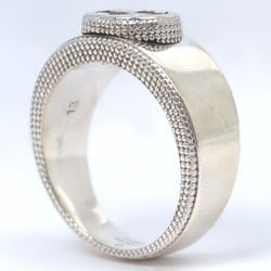 Gucci Interlocking G size 12.5 ring, 925 silver, approx. 8.5g, G, for women