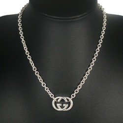 Gucci Interlocking G Necklace Silver 925 Approx. 27.4g Unisex