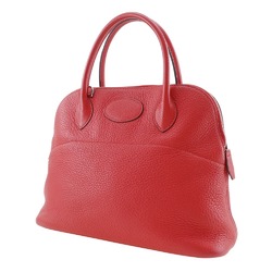 Hermes HERMES Bolide 31 Handbag Taurillon Clemence Rouge Coeur 2019 Red/D 2way A5 Bolide31 Women's