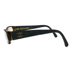 CHANEL Chanel Glasses Denim Coco Mark 3169-A c.502 Brown Mikunigaoka Store