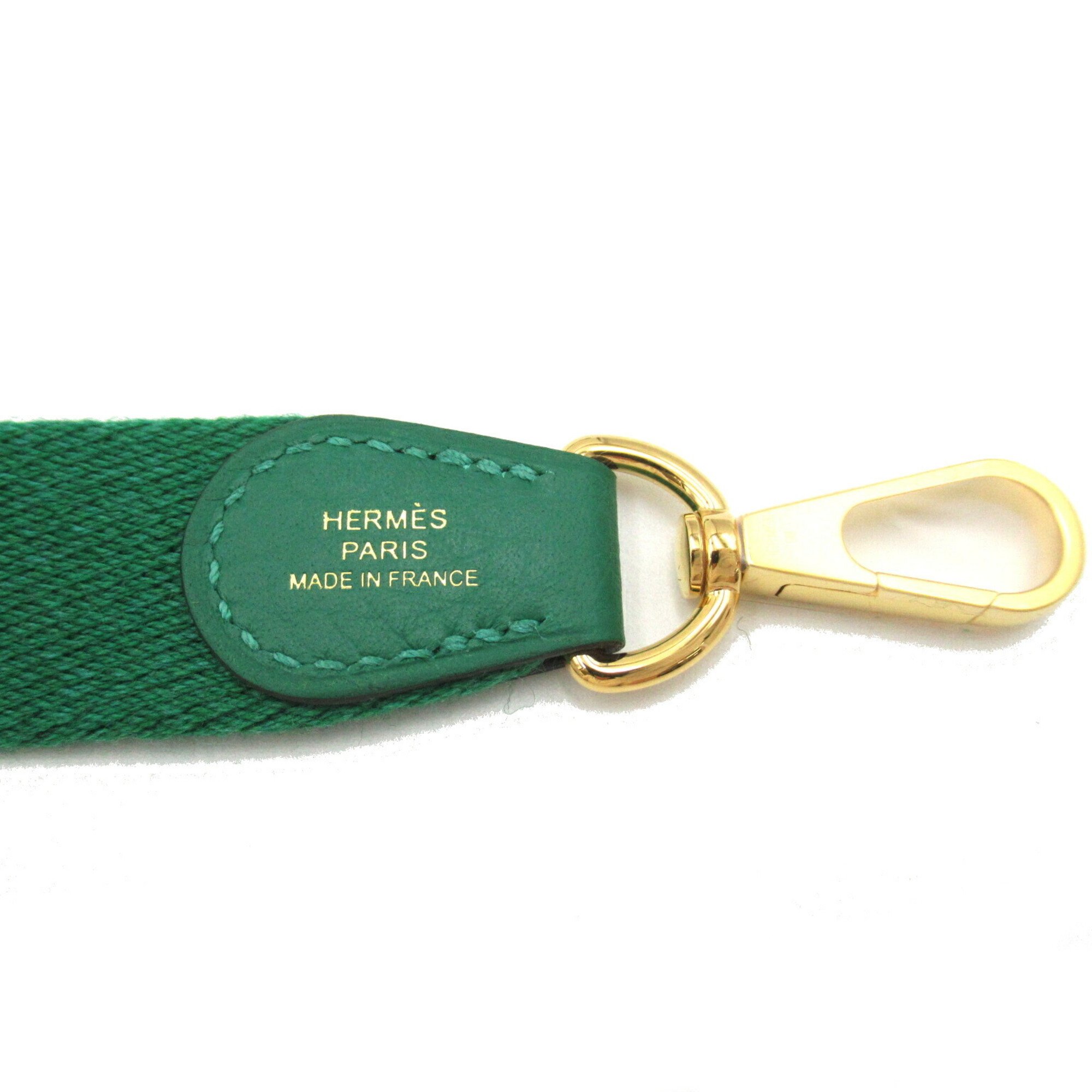 Hermes HERMES Evelyn TPM (16) Shoulder Bag Calfskin (Cowhide) Taurillon Clemence Women's Green