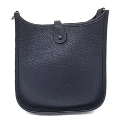 Hermes HERMES Evelyn Amazon TPM Blue Nuit Shoulder Bag Calfskin (Cowhide) Taurillon Clemence Women's Black