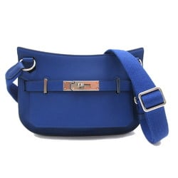 Hermes HERMES Gypsiere Shoulder Bag Leather Swift Women's Blue