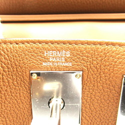 Hermes Kelly Akkad PM Shoulder Bag Leather Togo Men's Women's Brown