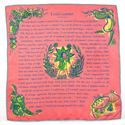 HERMES Hermes Petit Carre Loula'summer Lula Scarf Muffler Silk Pink Women's N4064966