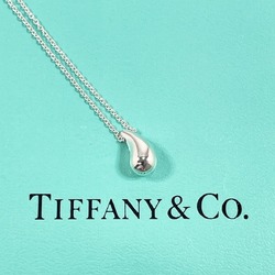 TIFFANY&Co. Tiffany Teardrop Elsa Peretti Necklace, Silver 925, Silver, Women's