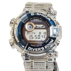 G-SHOCK CASIO Casio Watch GF-8251K-7 FROGMAN Tough Solar Irukuji 2019 25th Anniversary Model Frogman Clear Skeleton Blue Metal Isearch Japan Iruka Kujira Kaizuka Store