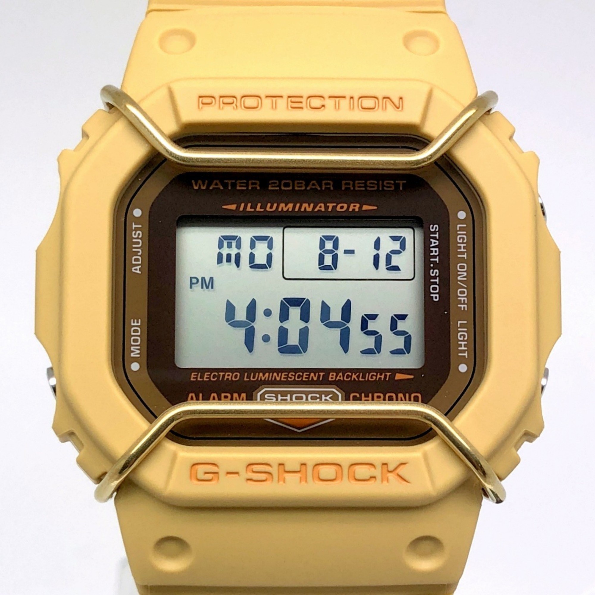 G-SHOCK CASIO Watch DW-5600PT-5 Tone on Series One Gold Protector Mikunigaoka Store