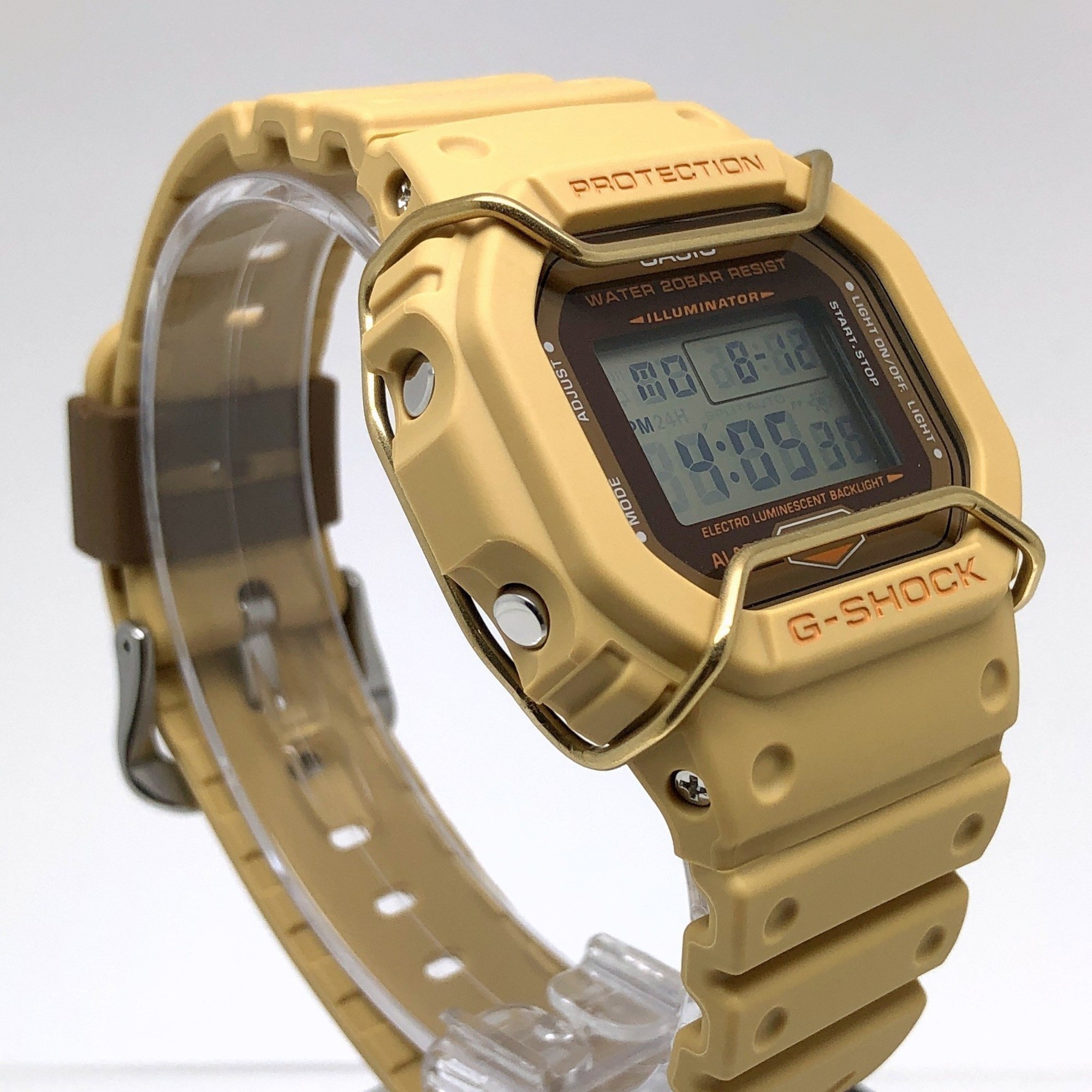 G-SHOCK CASIO Watch DW-5600PT-5 Tone on Series One Gold Protector Mikunigaoka Store