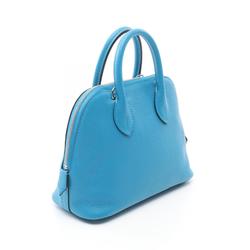 Hermes HERMES Bolide 1923 18 Blue Zanzibar Handbag Bag Evercolor Women's