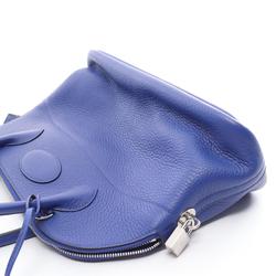 Hermes HERMES Bolide 31 Handbag Bag Taurillon Clemence Women's Blue