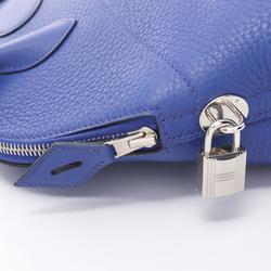 Hermes HERMES Bolide 31 Handbag Bag Taurillon Clemence Women's Blue