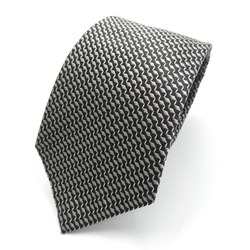 Emporio Armani Silk Necktie for Men, Grey