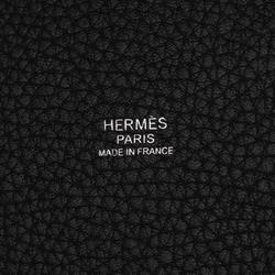 Hermes HERMES Picotin Lock MM Handbag Bag Taurillon Maurice Women's Black