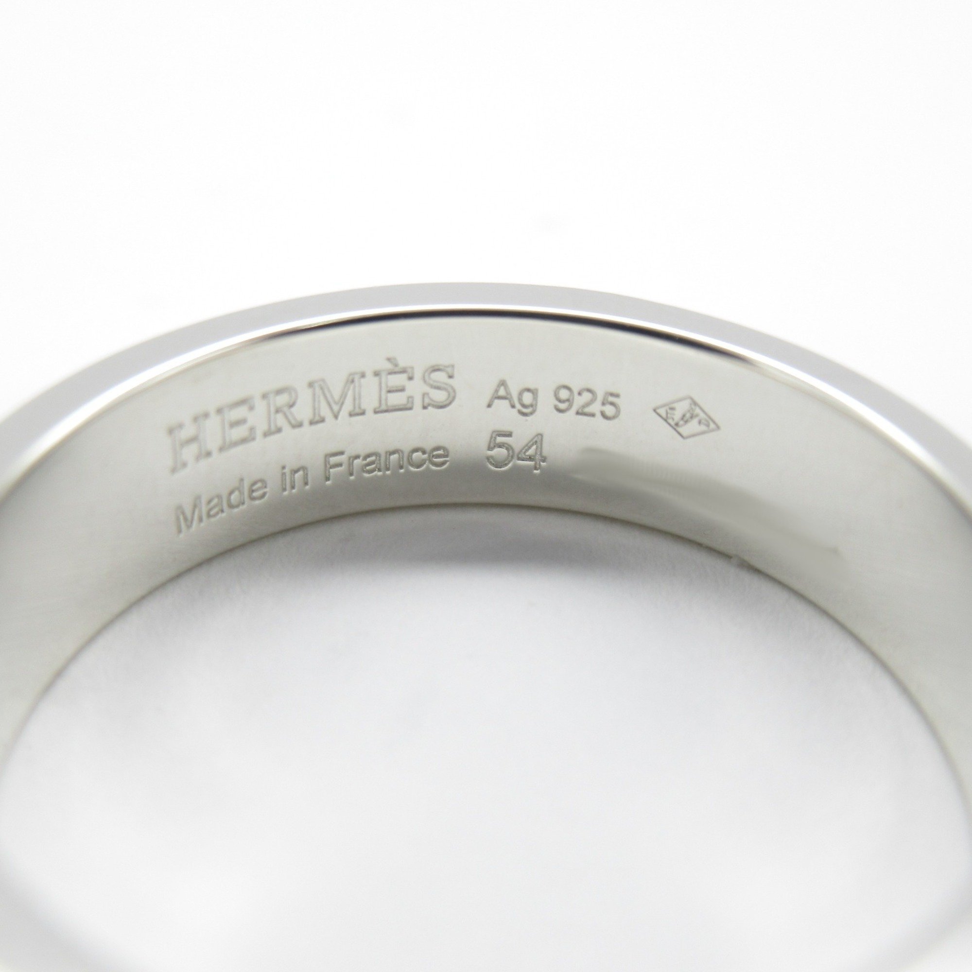 HERMES Ring "Collier de Chien" PM Ring, Silver 925, Women's, H115607B 00054