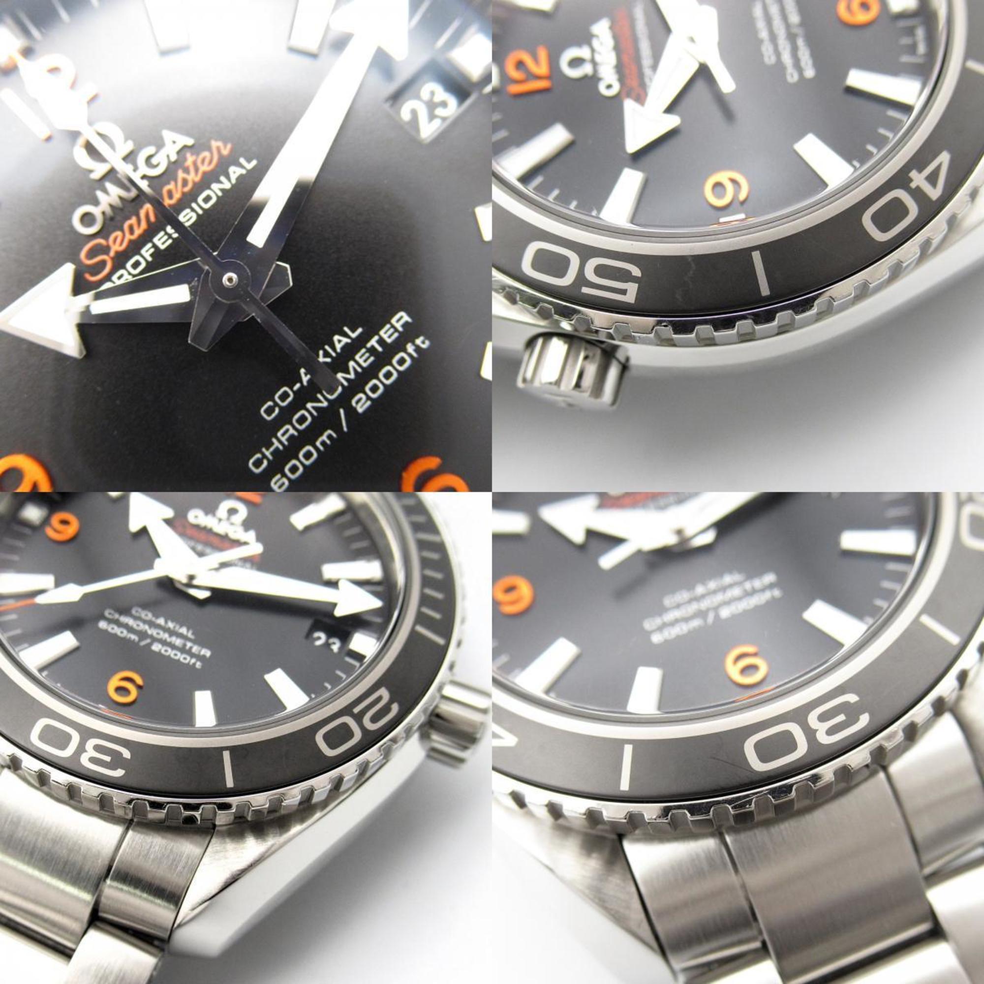 OMEGA Seamaster Planet Ocean Watch Stainless Steel Men's Black 232.30.42.21.01.003