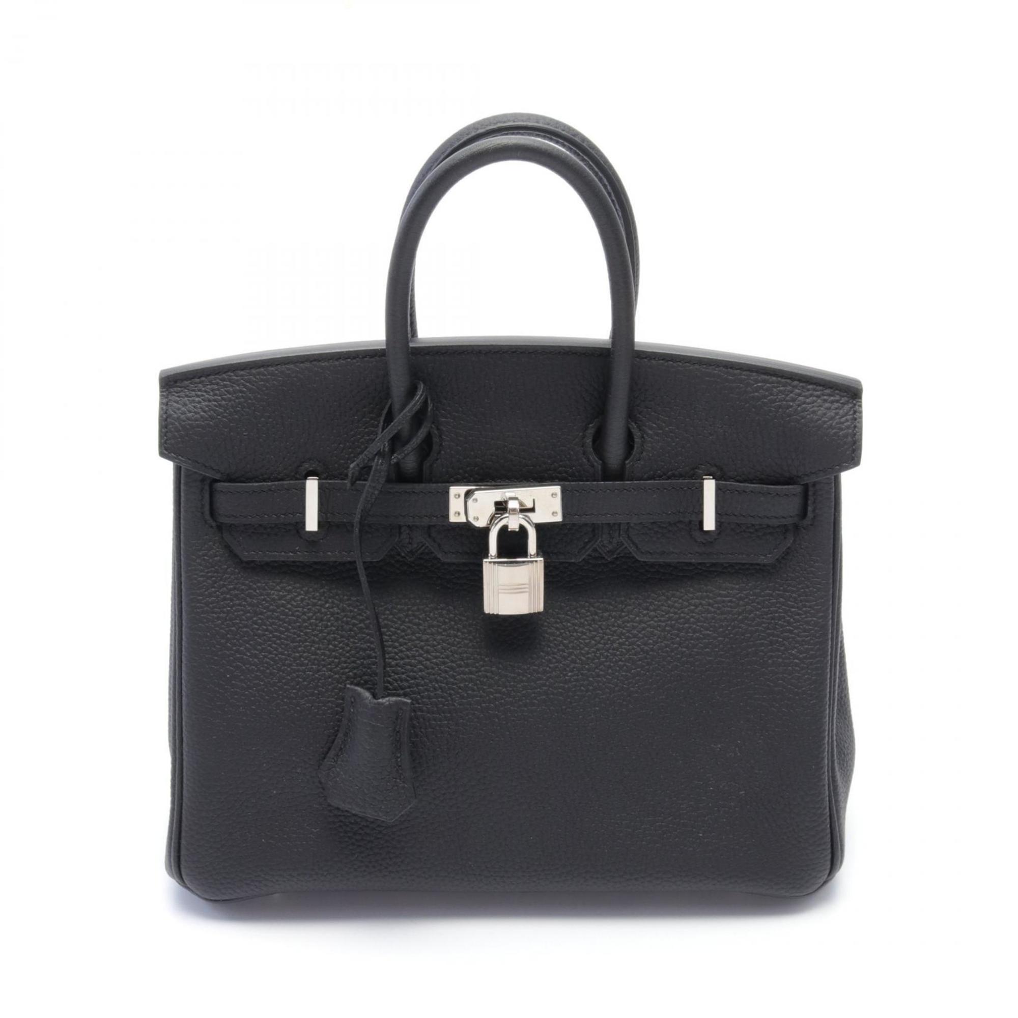 Hermes HERMES Birkin 25 Handbag Bag Togo Women's Black