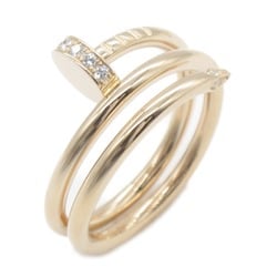 CARTIER Juste un Clou Diamond Ring, K18PG (pink gold), diamond, ladies, clear, B4210800