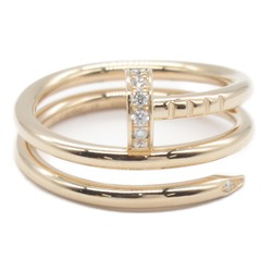 CARTIER Juste un Clou Diamond Ring, K18PG (pink gold), diamond, ladies, clear, B4210800