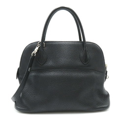 Hermes HERMES Bolide 31 Handbag Bag Calfskin (Cowhide) Taurillon Clemence Women's Black