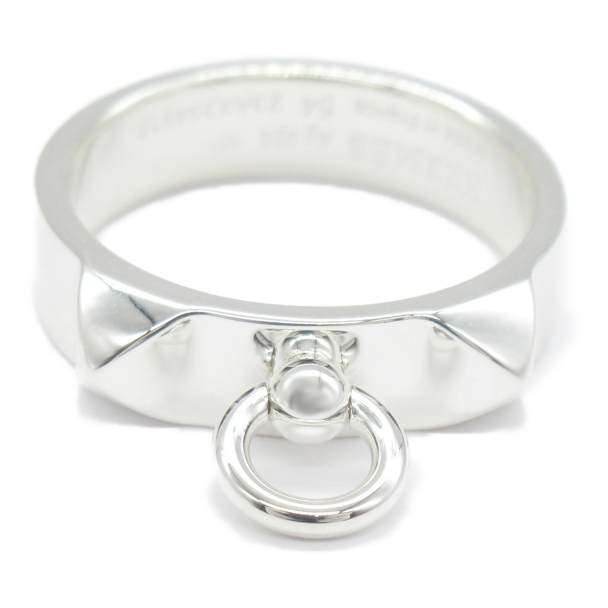 HERMES Ring "Collier de Chien" PM Ring, Silver 925, Women's, H115607B 00054