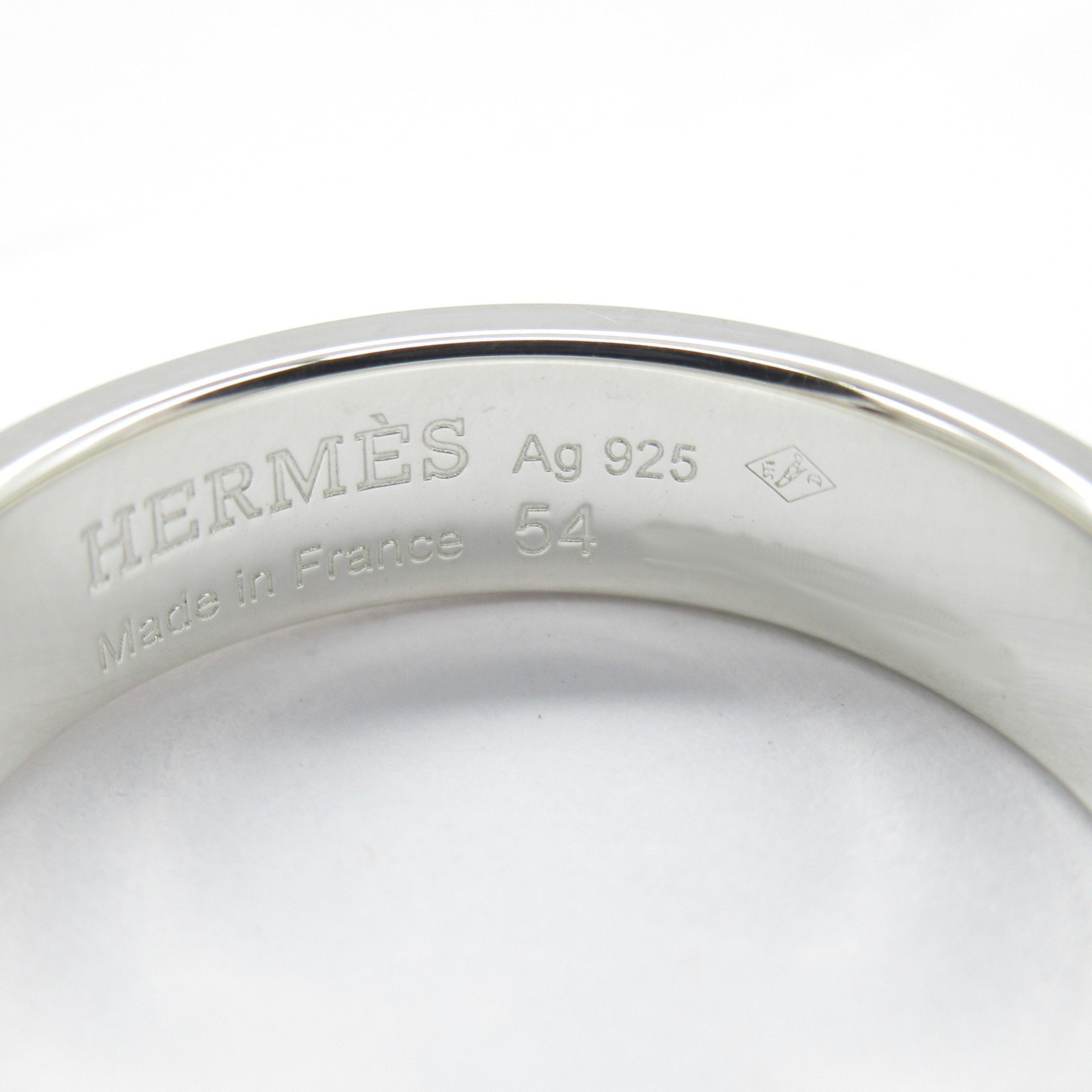 HERMES Ring "Collier de Chien" PM Ring, Silver 925, Women's, H115607B 00054