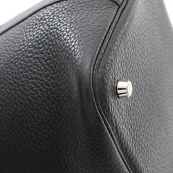 Hermes HERMES Picotin Lock MM Handbag Bag Taurillon Clemence Women's Black