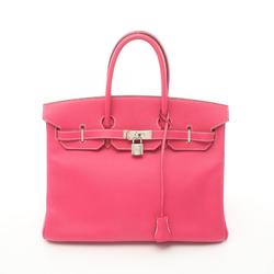 Hermes HERMES Birkin 35 Rose Dirrian Handbag Bag Epsom Leather Women's Pink